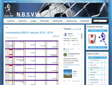 Tablet Screenshot of nbsvv.nl